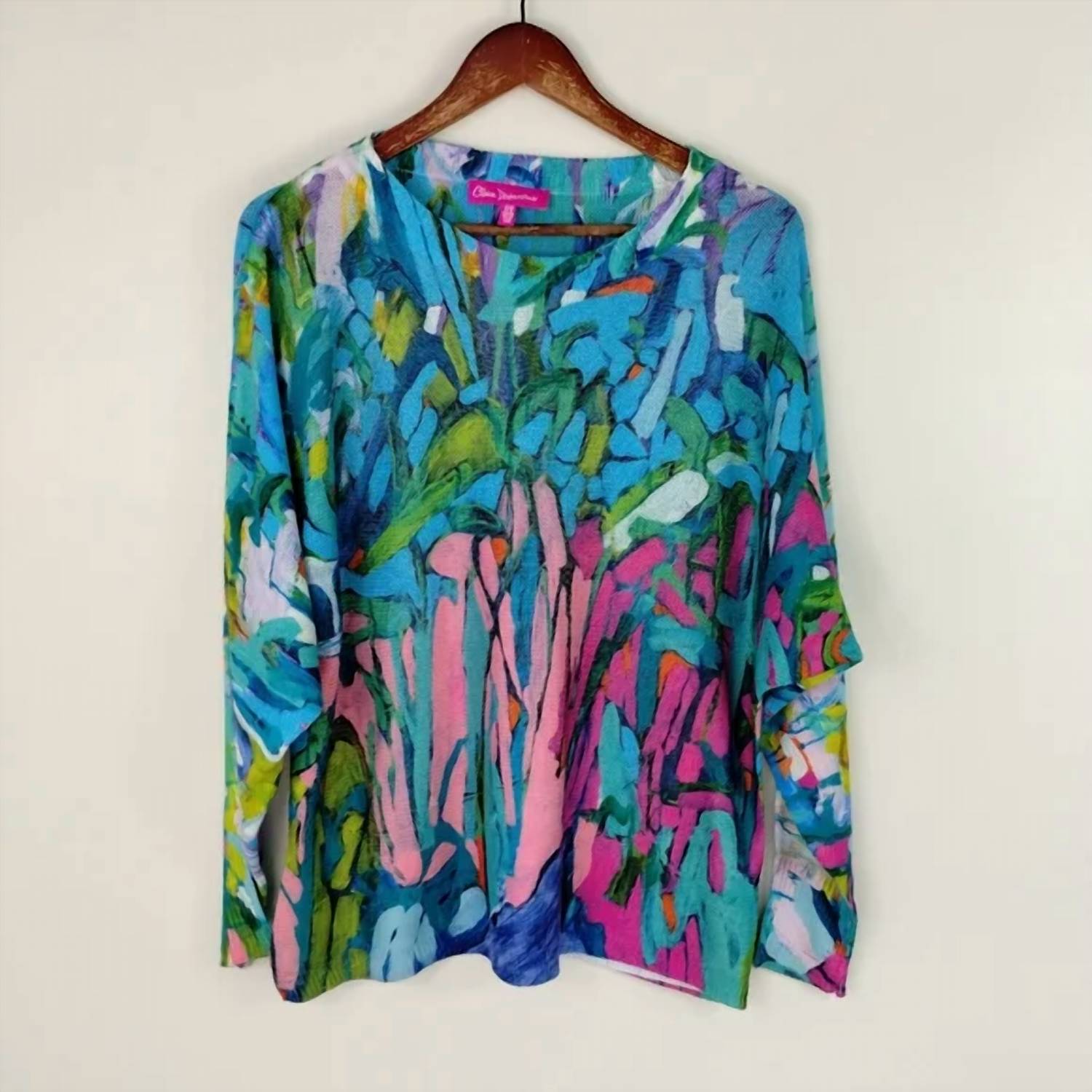 Claire Desjardins - Tunic Watercolor Top - Plus