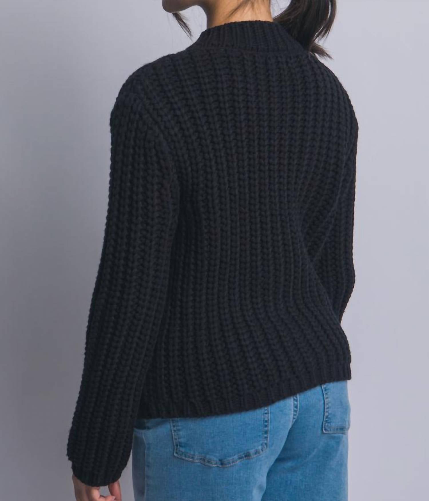 Jodifl - Chunky Knit Cardigan Top