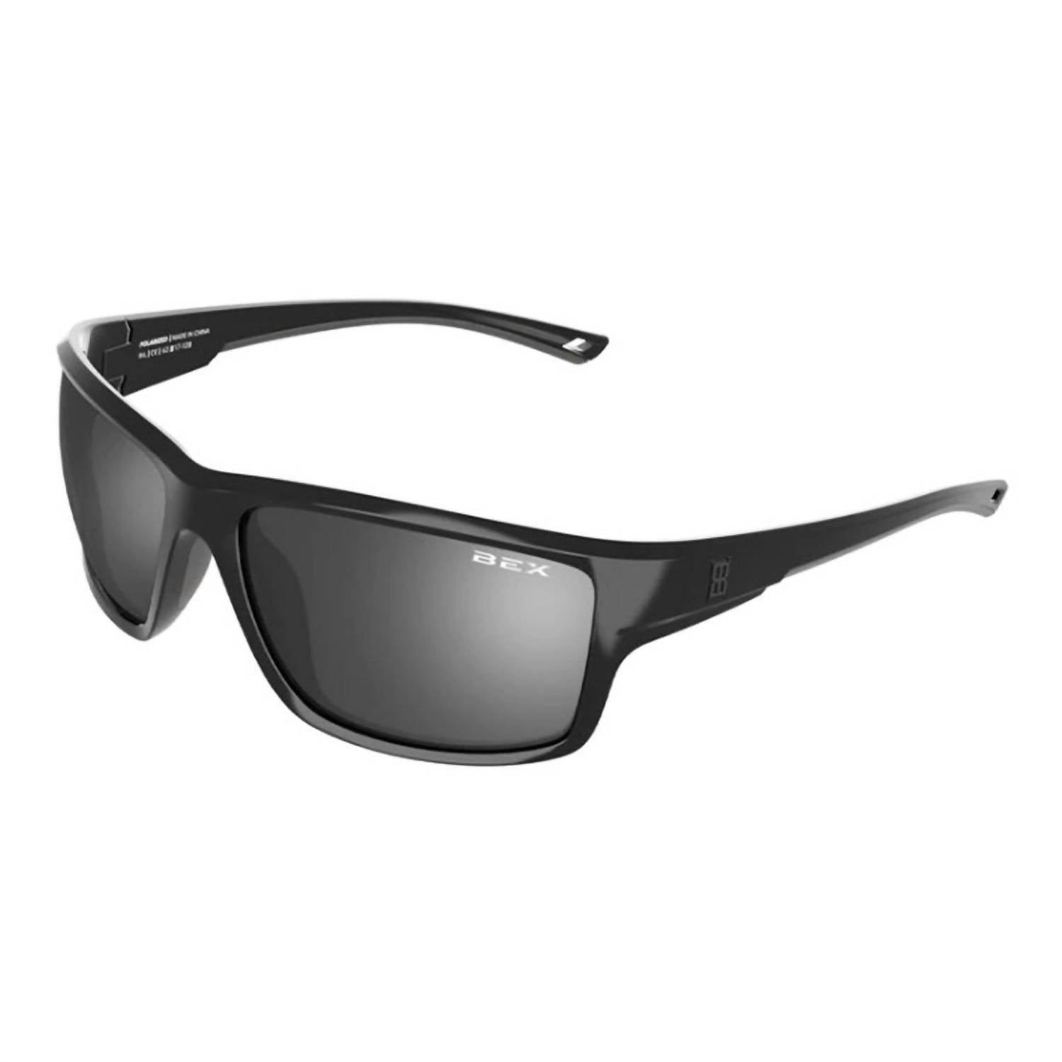 Bex Men's The Crevalle Sunglasses in black silver - men's accessory