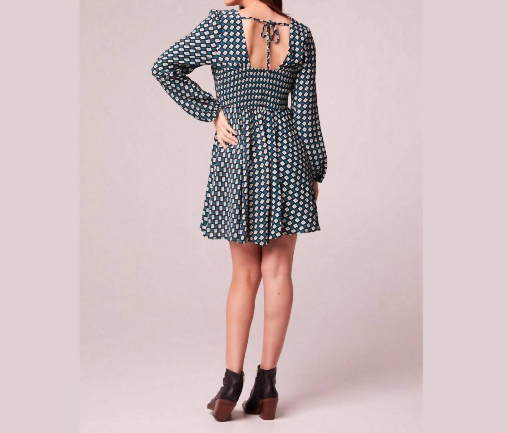 Band Of The Free - Genevieve Diamond Mini Dress
