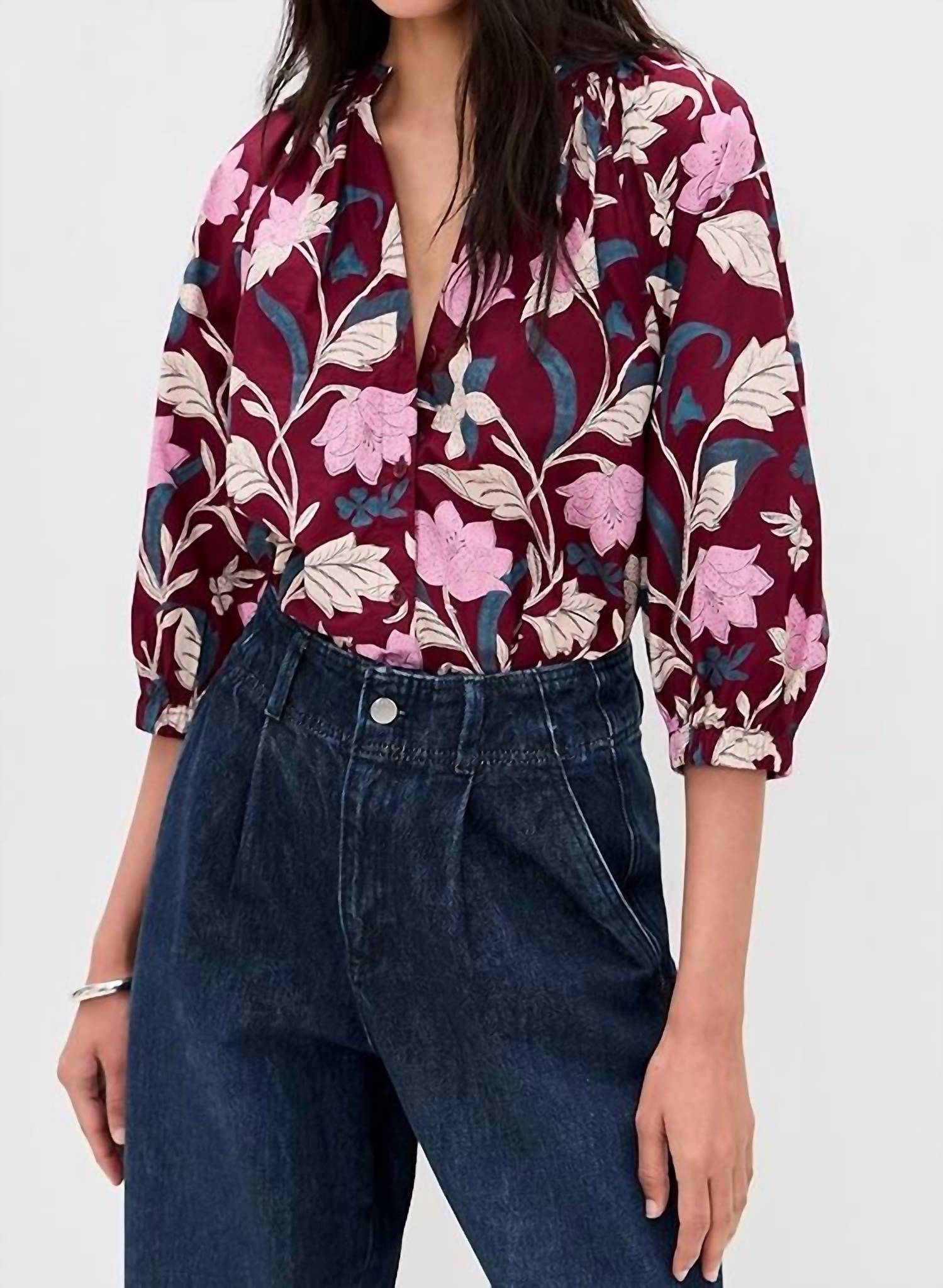 Apiece Apart - Messina 3/4 Sleeves Top