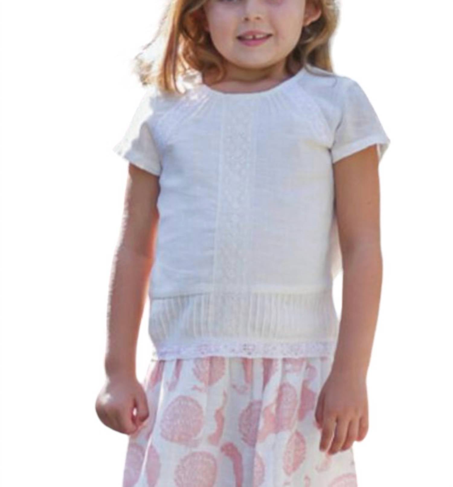 Poppet & Fox - Girl's Sakura Short Sleeve Blouse