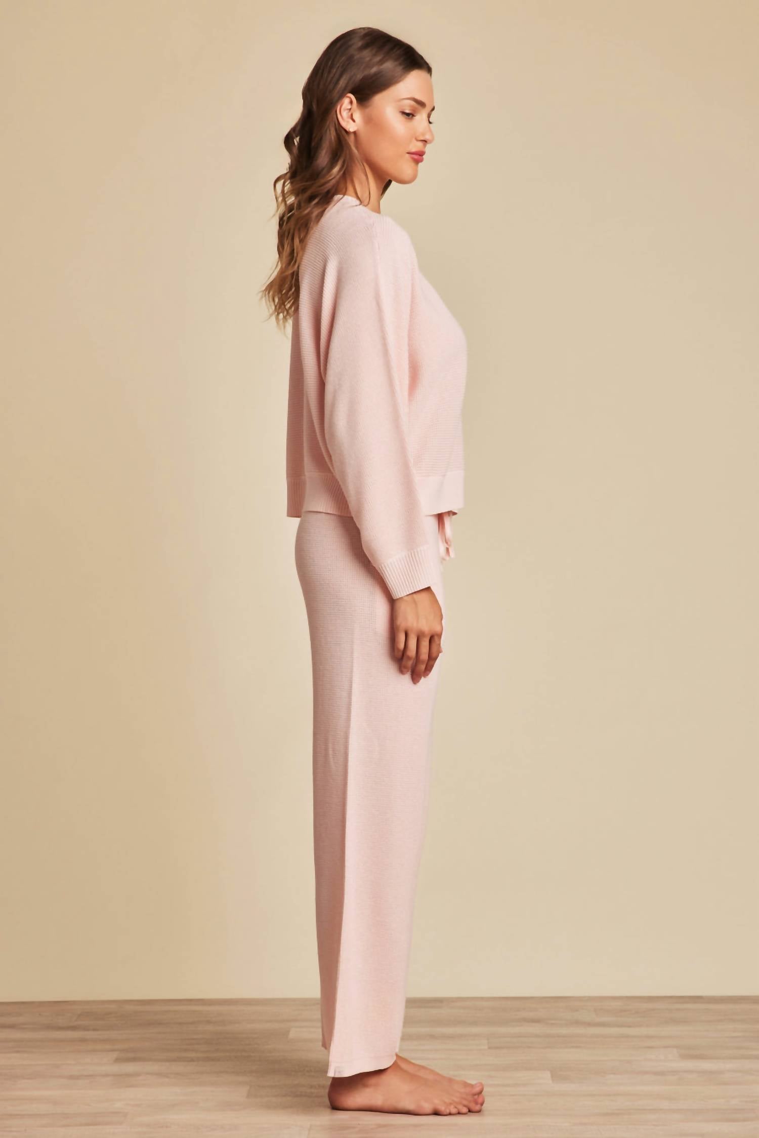 Barefoot Dreams - Luxeblend Waffle Knit Ankle Pant