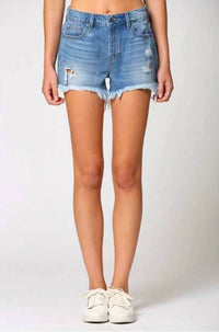 Hidden - Grinded Angie Jean Shorts