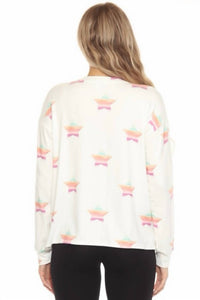 Pj Salvage - Stardust Long Sleeve Lounge Top
