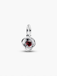 Pandora Eternity Circle Dangle Charm in silver - women's jewelry
