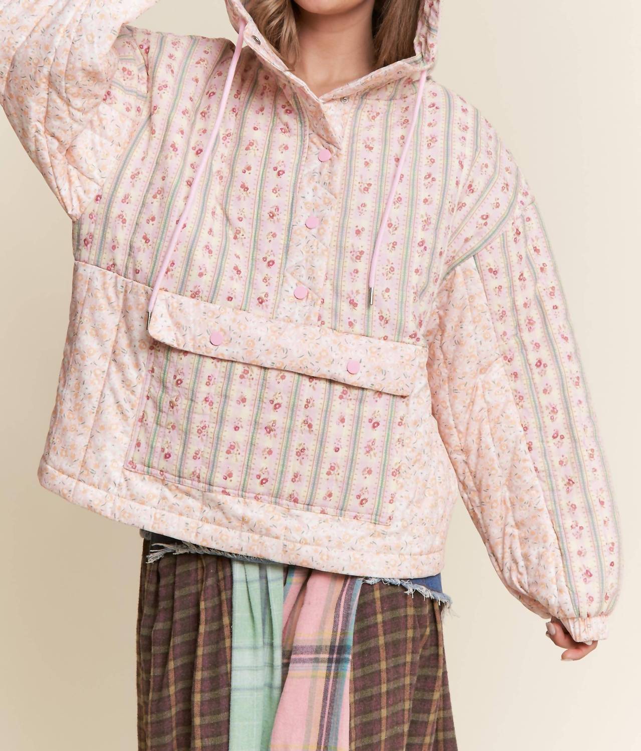 J.Nna - Floral Pattern Pull-over Sweater