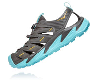 Hoka Women's Hopara Hiking Shoes in dark gull grey antigua sand - women's shoe - alternate view