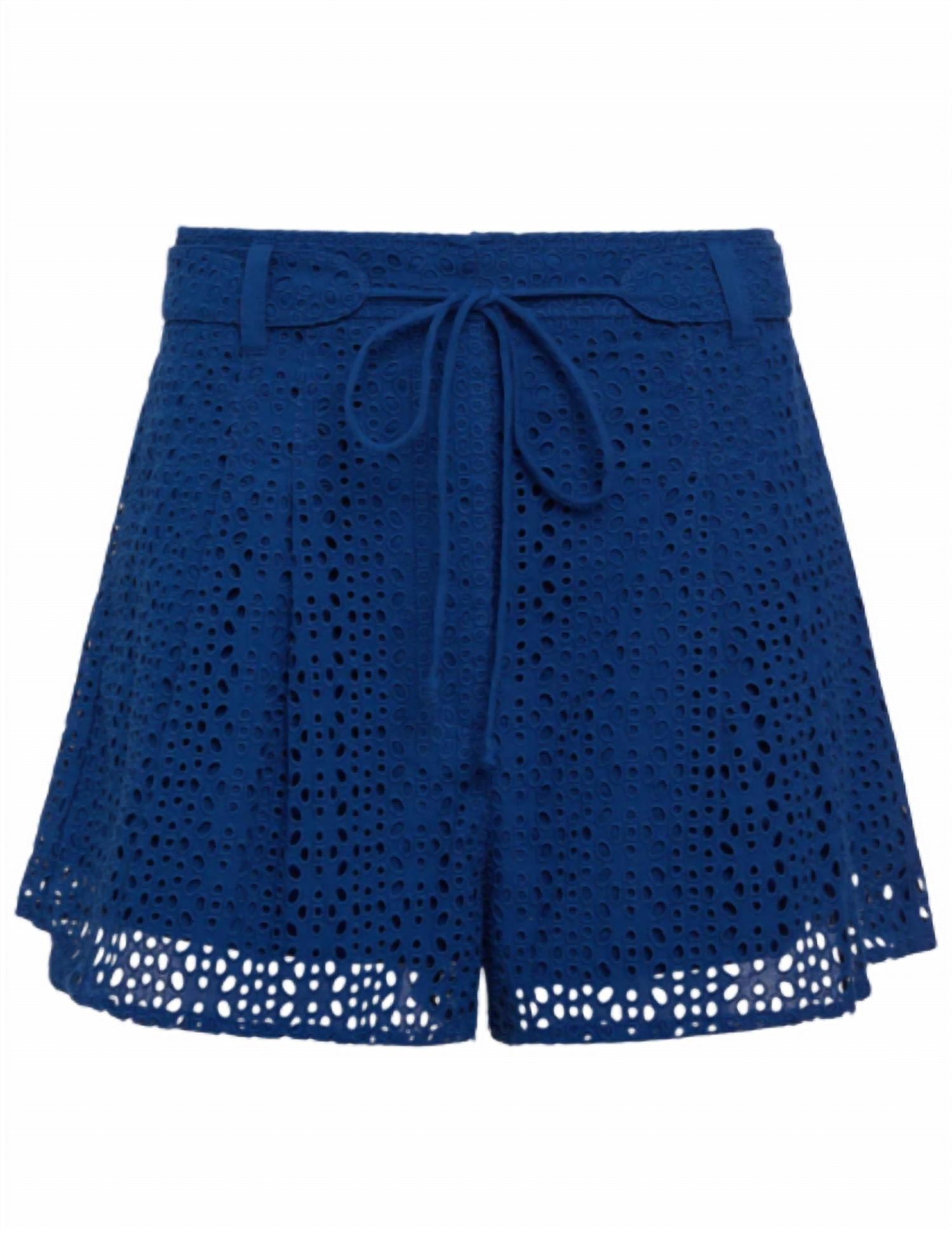Marie Oliver - Lander Double Pleated Front Short