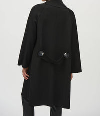 Joseph Ribkoff - Shawl Collar Open Front Long Coat