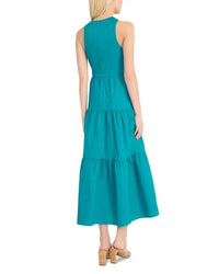 Donna Morgan - Halter Tiered Maxi Dress