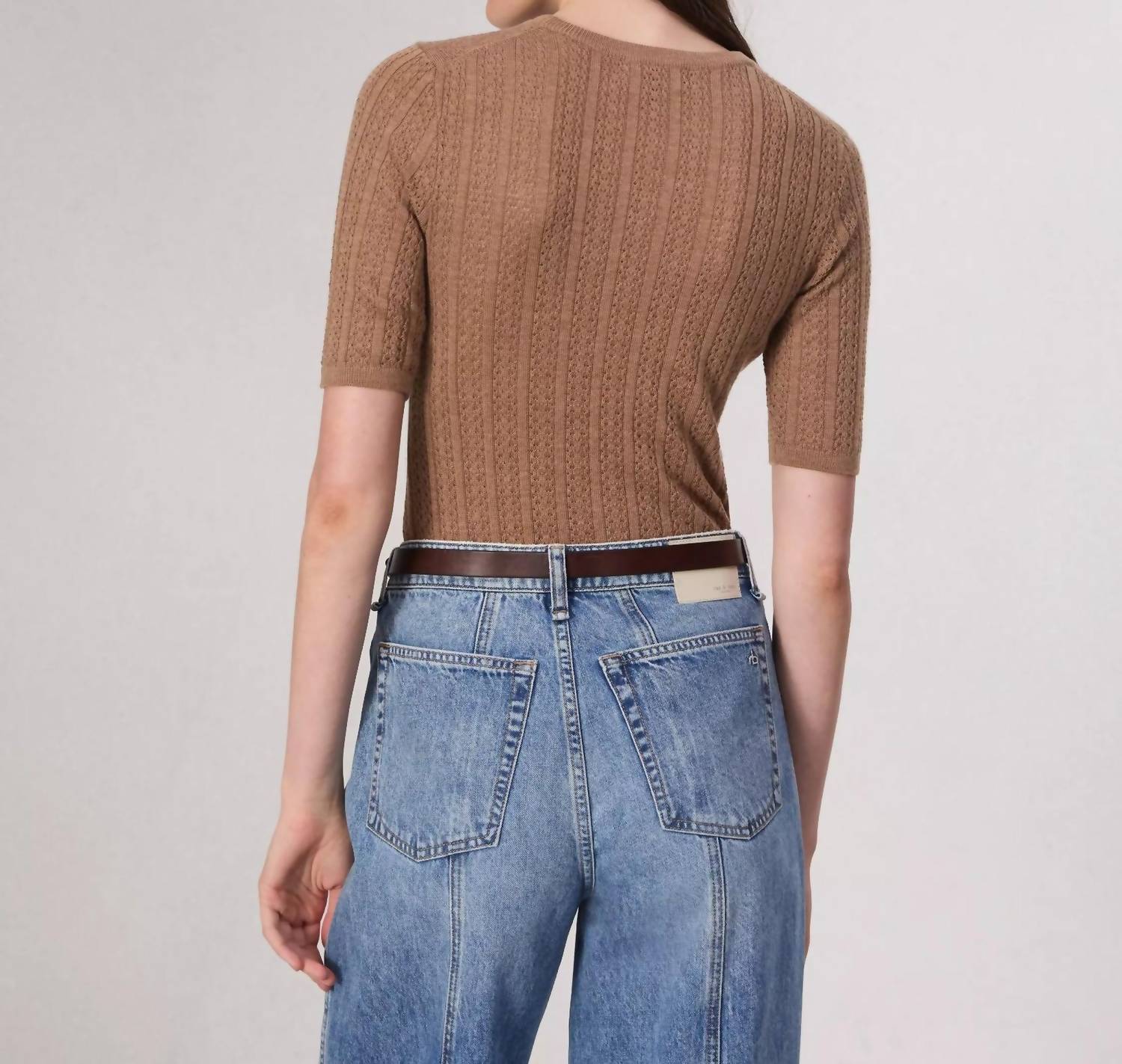 Rag & Bone - Tina Merino Wool Crew Top