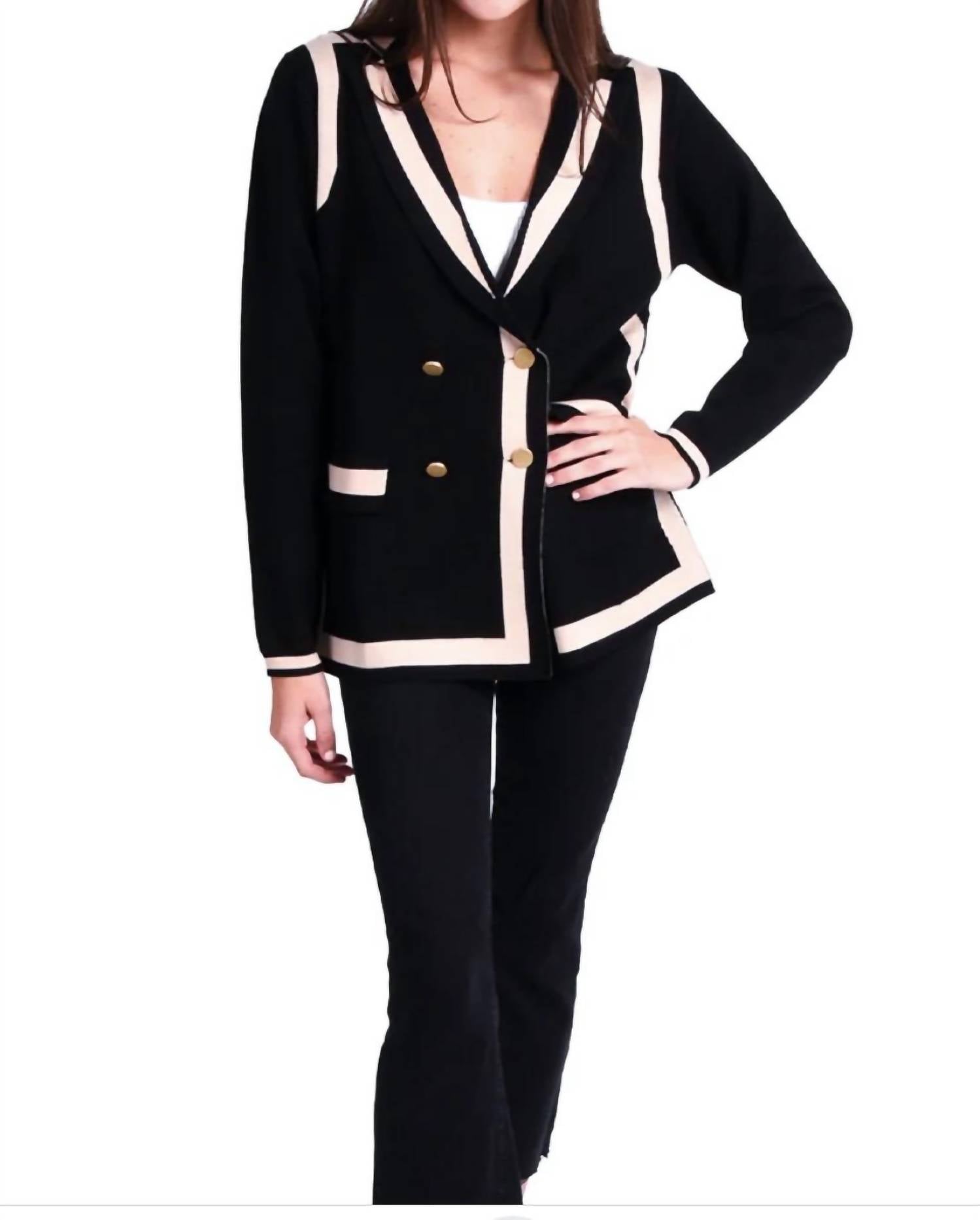 Emily Mccarthy - Sloane Sweater Blazer