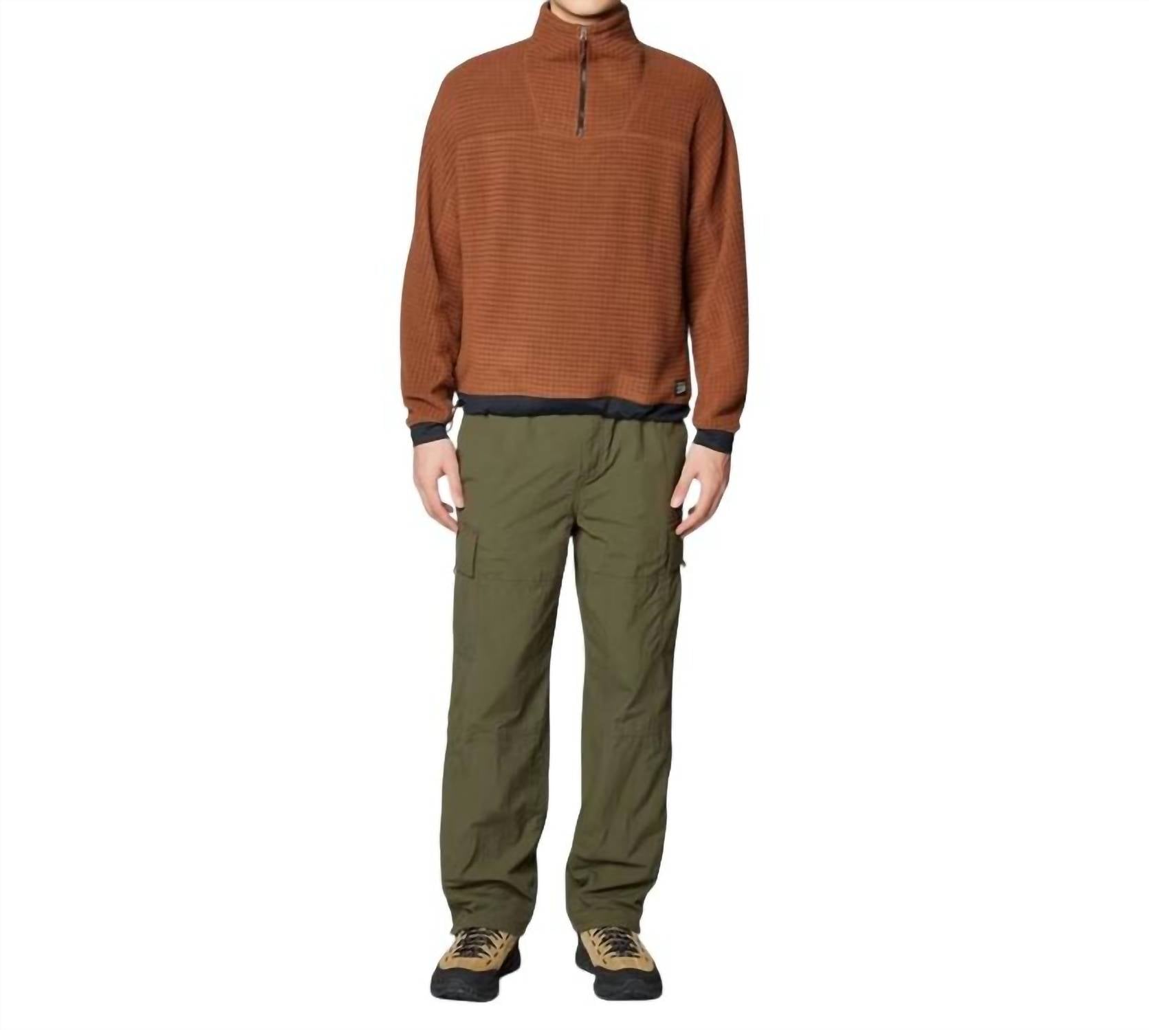Mountain Hardwear - Summit Grid Big Grid Half Zip Sweatshirt