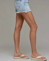 Hidden - Women's Cotton Blend High Rise Shorts