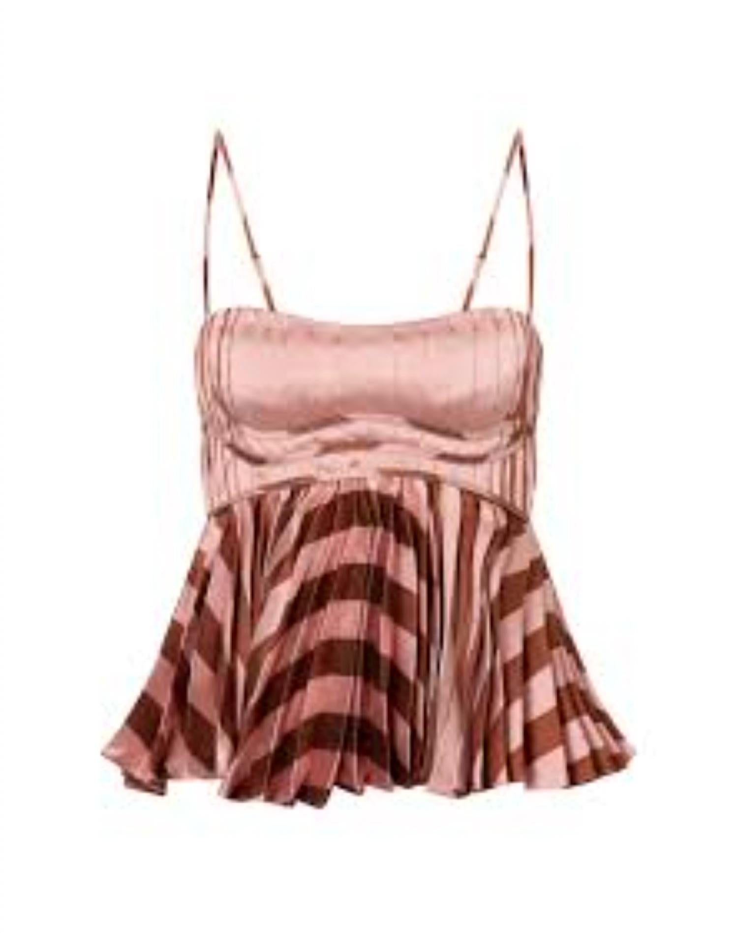 Clea - Tatiana Pleat Top