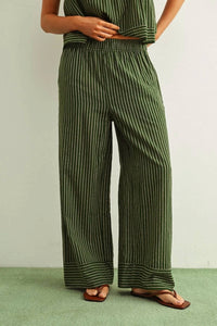 Miou Muse - Market Stripe Pants
