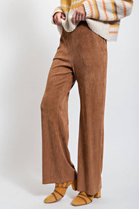 Easel - High Rise Flared Corduroy Pants