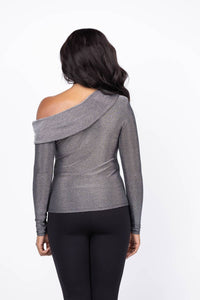 Ramy Brook - Carrie Sparkle Off-the-shoulder Top