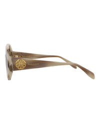 Alexander Mcqueen - Women's Round-frame Acetate Sunglasses