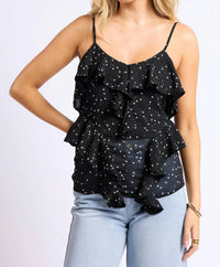 Sage The Label - Feminine Nostalgia Ruffle Camisole