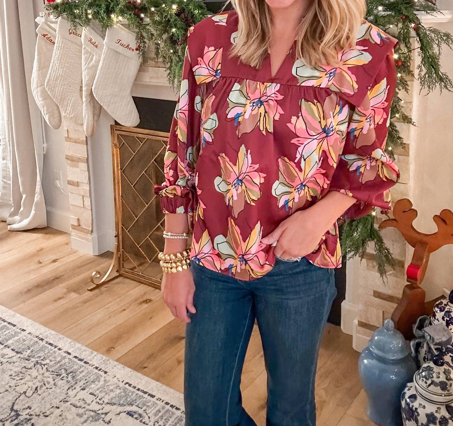 Crosby By Mollie Burch - The Gaines Top