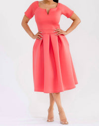 Karen Kane - Pleated Midi Dress