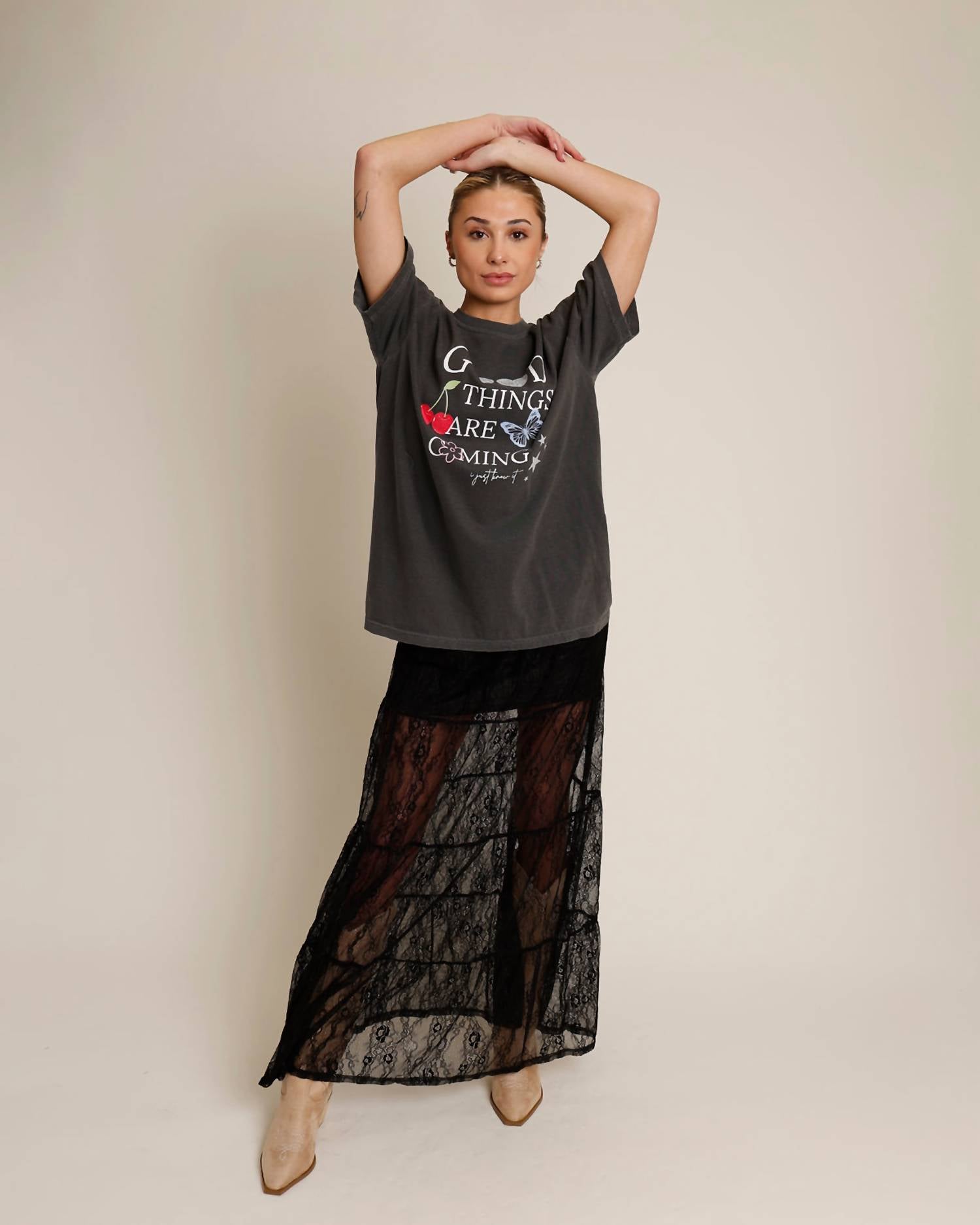 Mimosa - Patti Lace Maxi Skirt