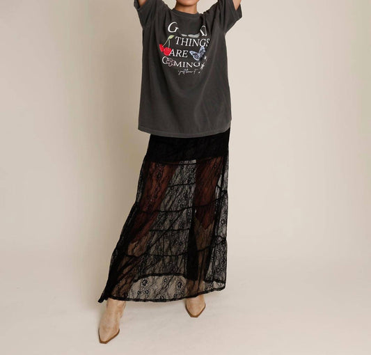 Mimosa - Patti Lace Maxi Skirt