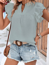 Miss Sparkling - Ruffle & Go Blouse