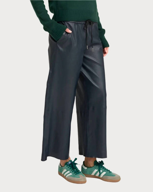 Sprwmn - Cropped Baggy Leather Pants