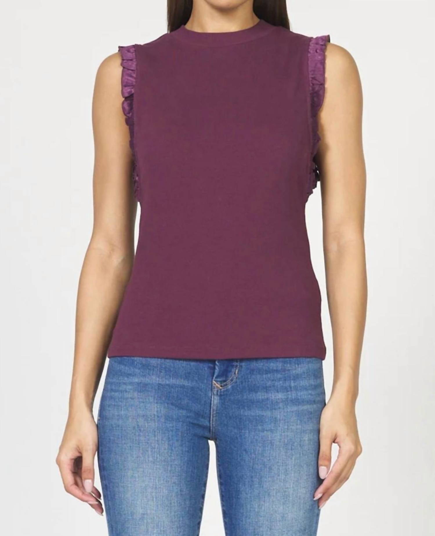 Dear John Denim - Bridget Ruffle Sleeve Top
