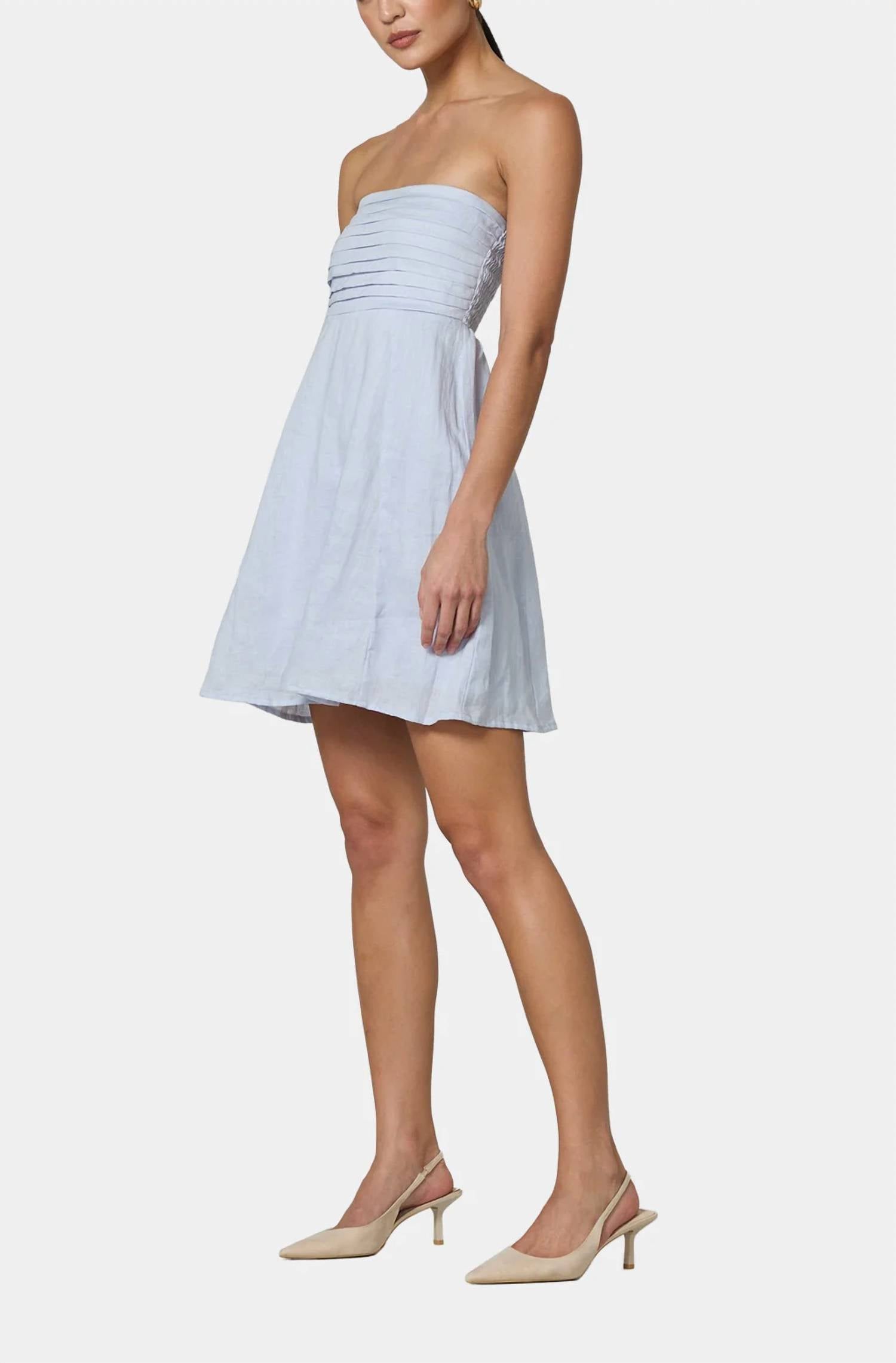 Lusana - Talia Mini Dress