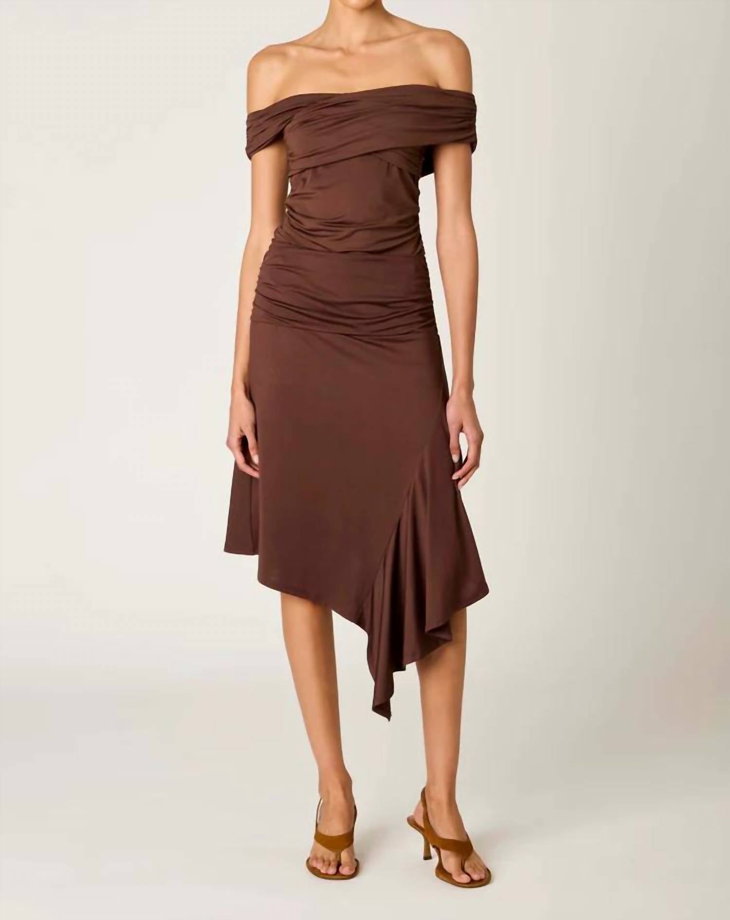 Nia - Vine Asymmetrical Skirt