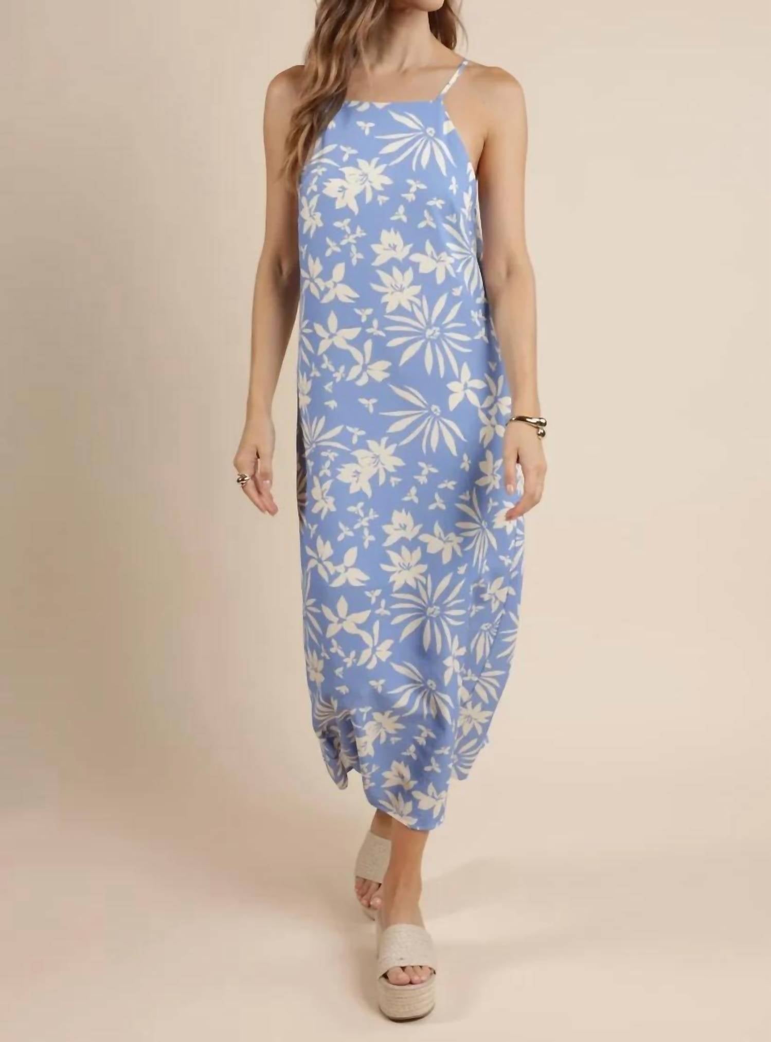 Sage The Label - Flower Column Dress