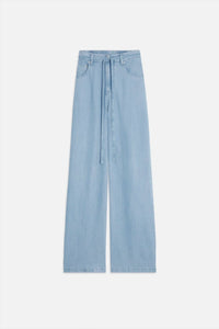 Suncoo - Women's Wide-leg Fluid Jeans