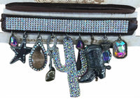 Art By Amy Labbe - Women's Cactus Choker Necklace Belt