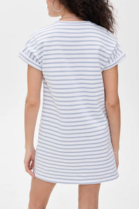 Splendid - Cassie Terry Stripe Mini Dress