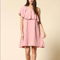 By Together - One Shoulder Ruffle Dress