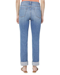 Frame - Le Beau Ankle Straight Leg Boyfriend Jeans