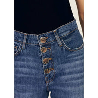 Derek Lam 10 Crosby - Simona Cuffed Straight Leg Jean