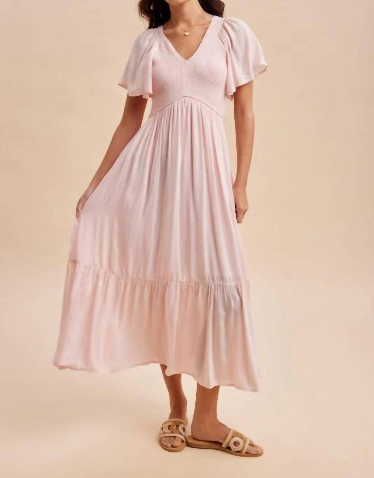 In-Loom - Modal Smocked Dress