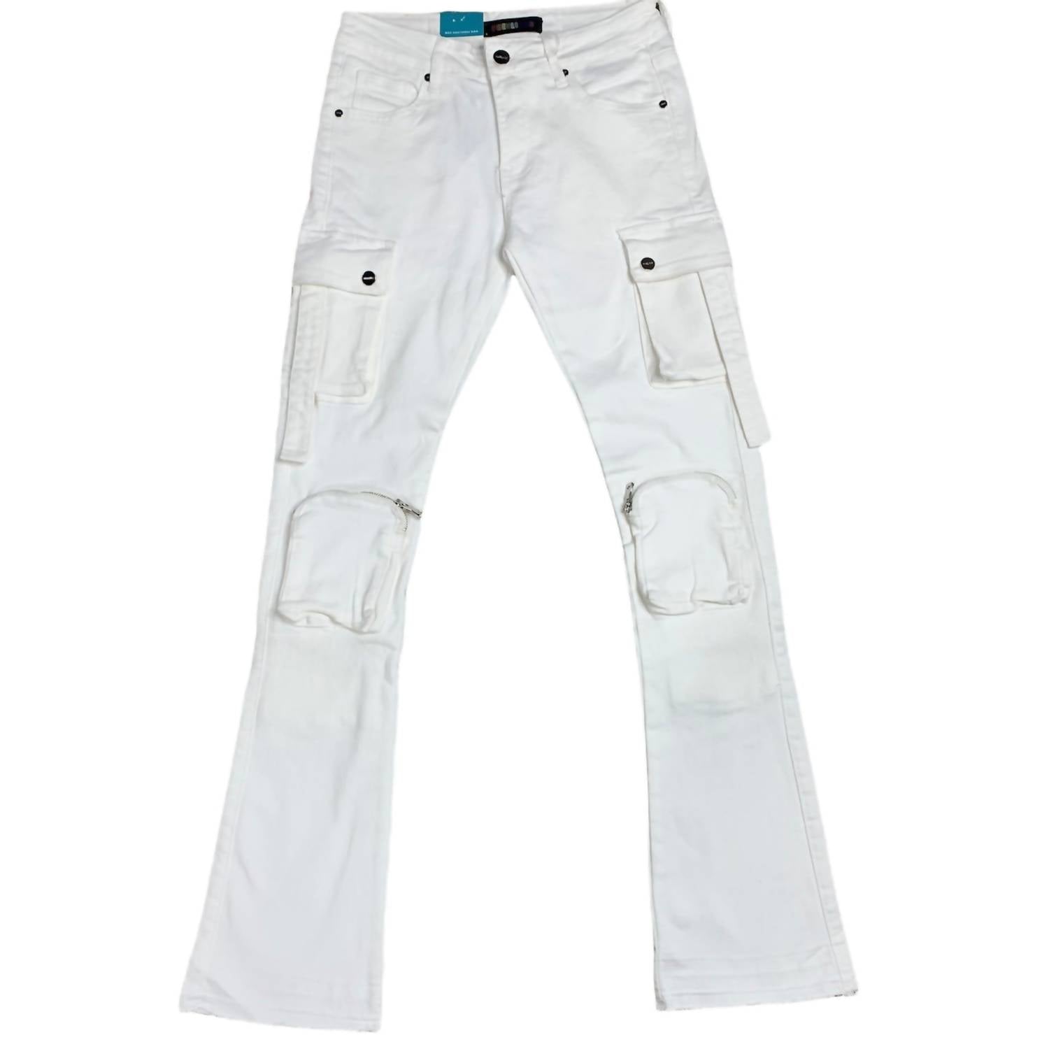 Pheelings - MEN'S NEVER LOOK BACK CARGO FLARE STACK DENIM JEAN