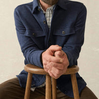 Faherty - Inlet Knit Cpo Shirt Jacket