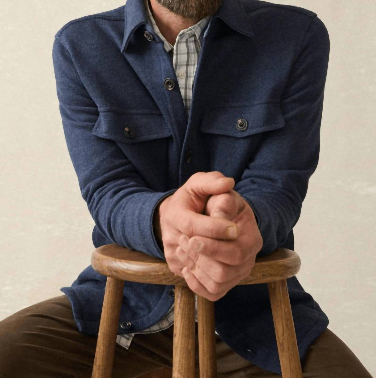 Faherty - Inlet Knit Cpo Shirt Jacket