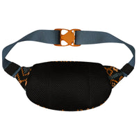 KAVU Women's Spectator Belt Bag Hip Fanny Pack in chalet holiday 1 - women's bag - detail view