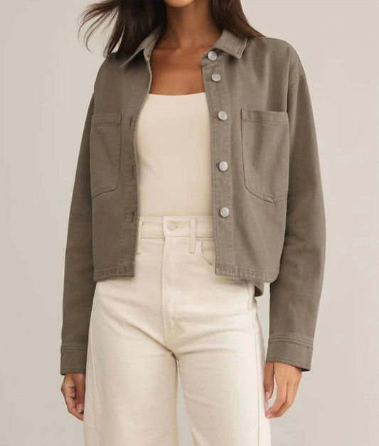 Z Supply - All Day Cropped Denim Jacket