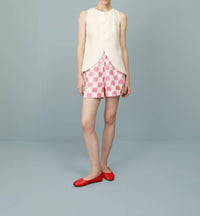 Project Adamo Love-ster Vest in ivory - women's jacket