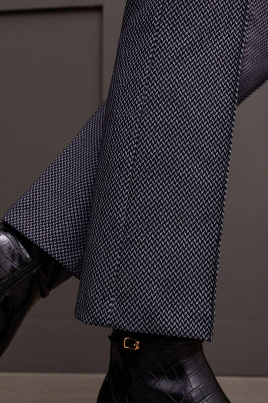 Tribal - Printed Ponte Ankle Pants