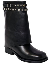 Free People - Women's Scorpio Studded Foldover Boot